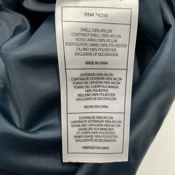 Reebok Men’s Thick Red White & Blue Puffer Jacket Size 2XL Colorblock US… - Picture 4 of 11